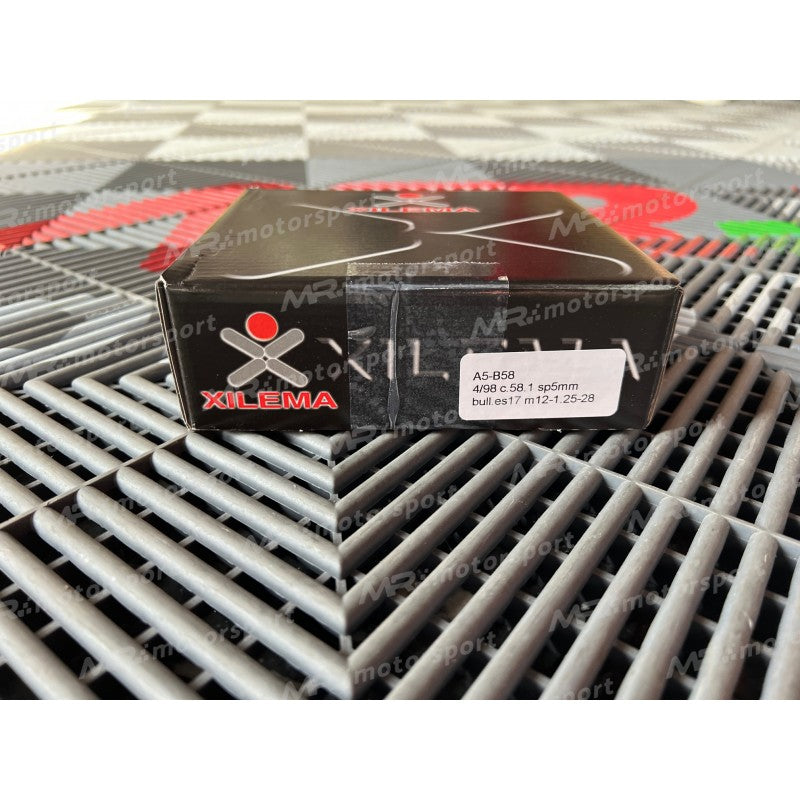 Coppia distanziali 500 abarth spessore 5 mm con bulloneria