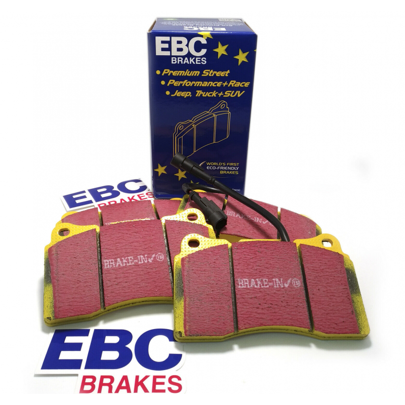 Pastiglie EBC YELLOW anteriori 500 abarth pinza 330 mm 4 pompanti
