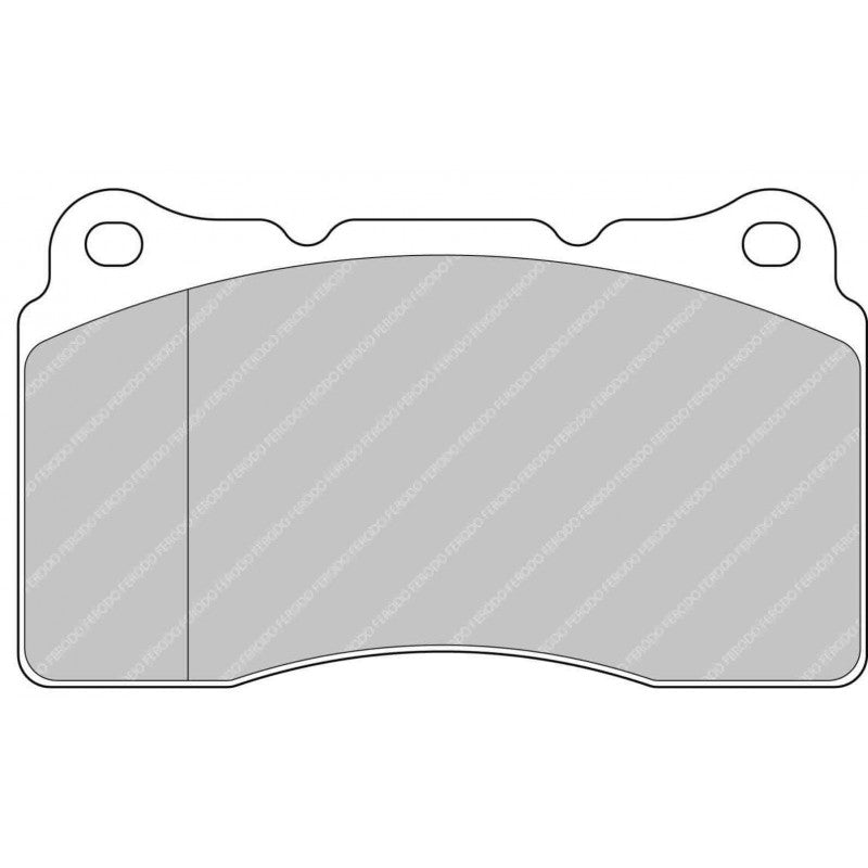 Pastiglie Ferodo DS 3000 anteriori 500 abarth pinza 330 mm 4 pompanti