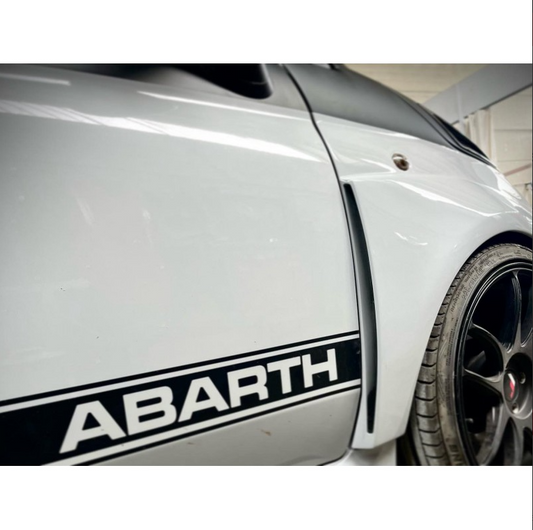 Copia parafanghi 30 mm per lato - mod. EVO 23 - Fiat 500 Abarth