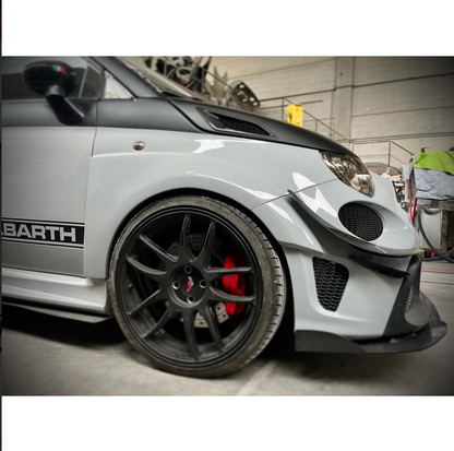 Copia parafanghi 30 mm per lato - mod. EVO 23 - Fiat 500 Abarth