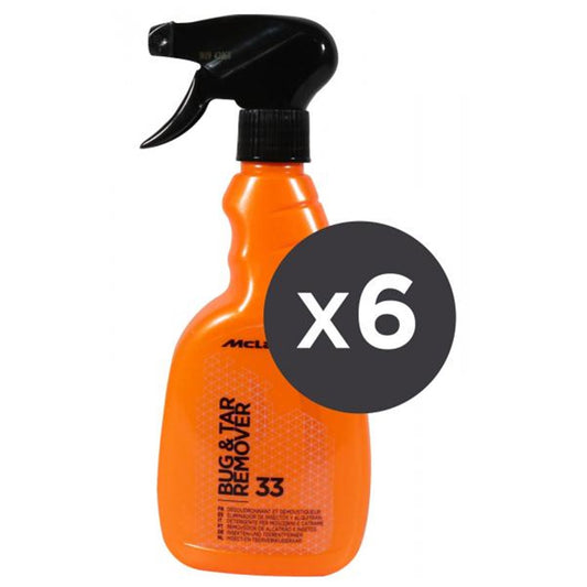 McLaren - CONF. 6 PZ BUG & TAR REMOVER RIMUOVI INSETTI E CATRAME 500 ML