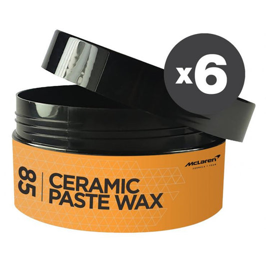 McLaren - CONF. 6 PZ CERAMIC PASTE WAX CERA IN PASTA CERAMICA 200 ML