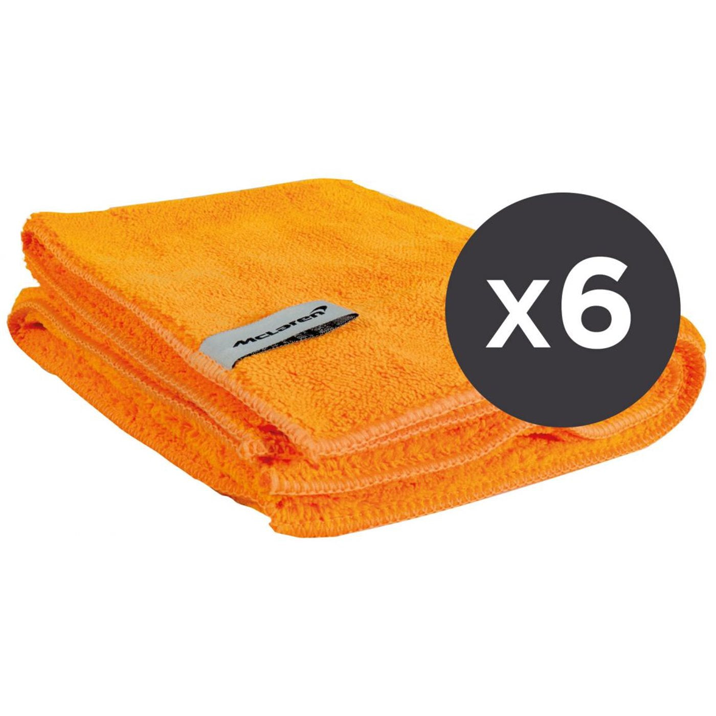 McLaren - CONF. 6 PZ LUXURY MICROFIBRE CLOTH PANNO IN MICROFIBRA 40X40 CM