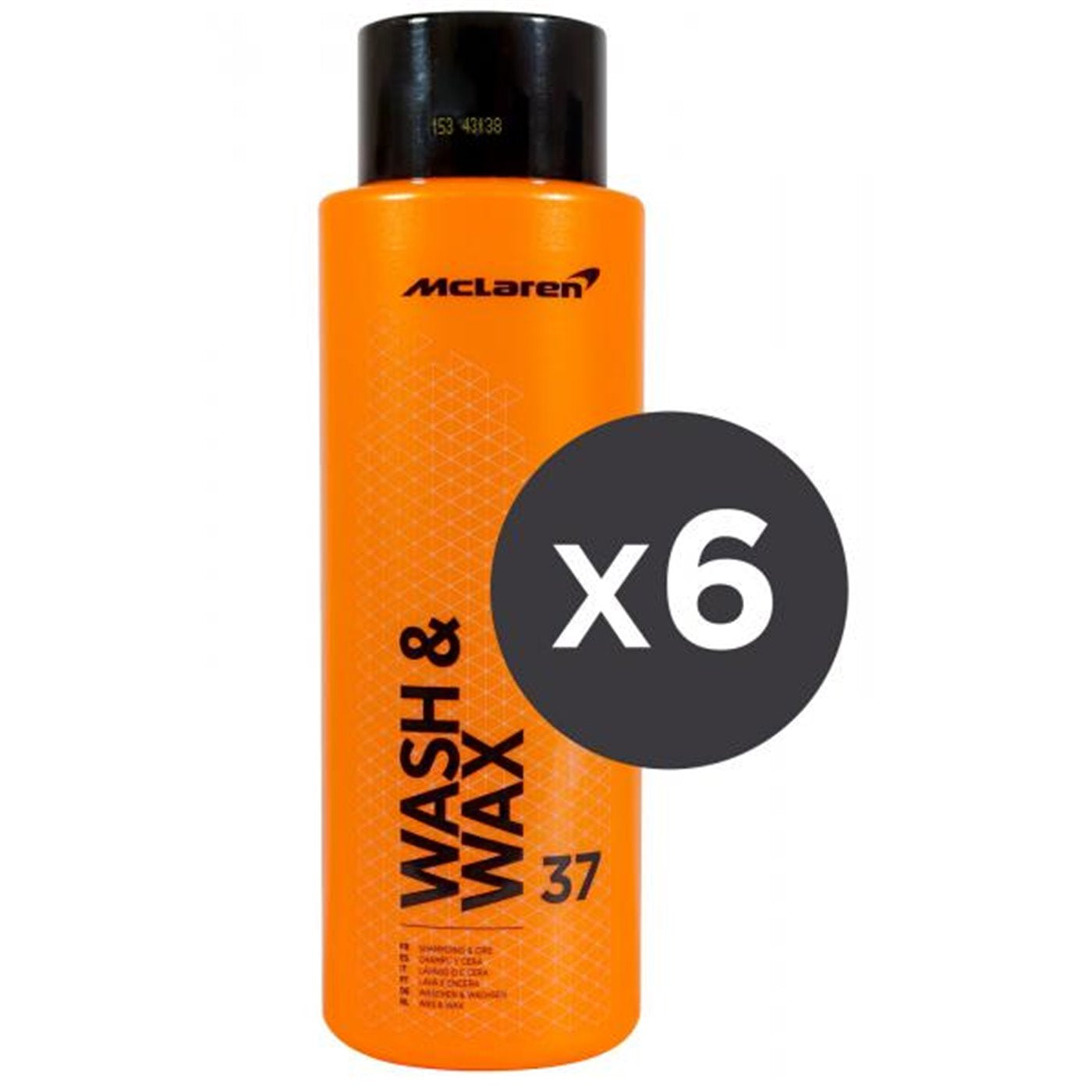 McLaren - CONF. 6 PZ WASH & WAX LAVA E INCERA 500 ML