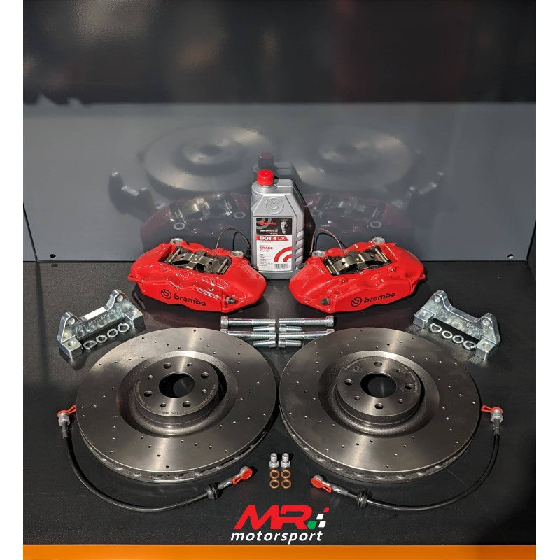Impianto frenante Dischi 330mm Liscio-Forato-Baffato PUNTO ABARTH MAGGIORATO NUOVO 2024