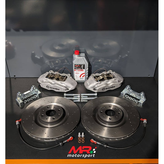 Impianto frenante Dischi 330mm Liscio-Forato-Baffato PUNTO ABARTH MAGGIORATO NUOVO 2024