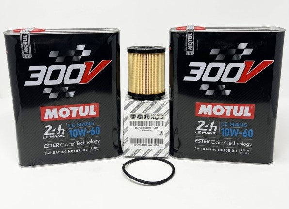 Kit Tagliando - MOTUL 300V LE MANS 10w60 - Abarth