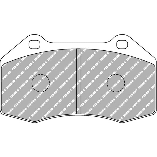 Pastiglie Ferodo DS 3.12 anteriori 500 abarth pinza 305 mm 4 pompanti