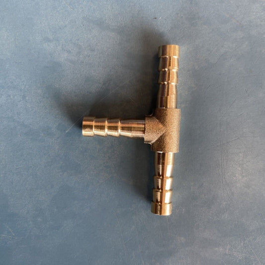 T in Ottone per manometro pressione turbo