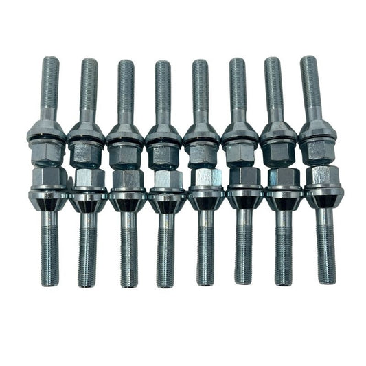 Viti flottanti autocentranti 500 595 abarth M12 x 1,25 chiave 19