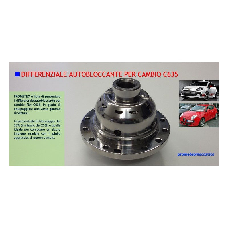 DIFFERENZIALE AUTOBLOCCANTE Fiat Punto EVO Abarth CAMBIO C635