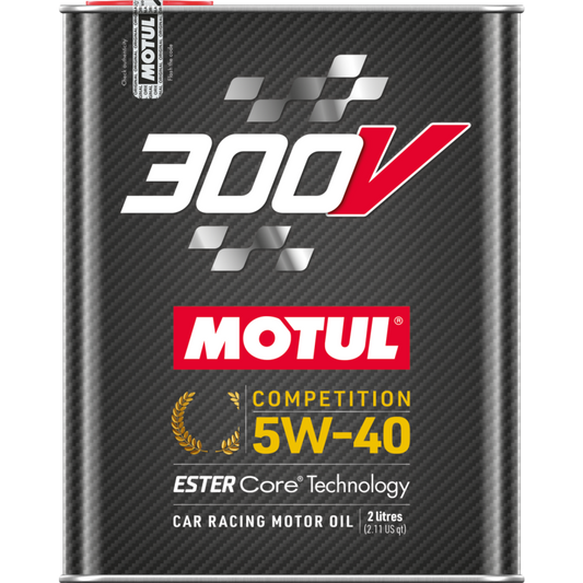 Olio motore MOTUL 300V COMPETITION - 2 litri - 5W-40