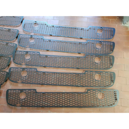 Griglia Fiat 500 ABARTH assetto corse Acciaio inox NERO OPACO