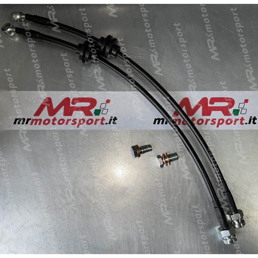 Kit Tubi in treccia 2 pezzi Grande punto Abarth / Punto Evo Abarth / Alfa Mito