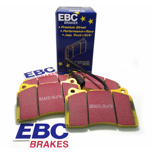 Pastiglie EBC YELLOW anteriori 500 abarth pinza 330 mm 4 pompanti